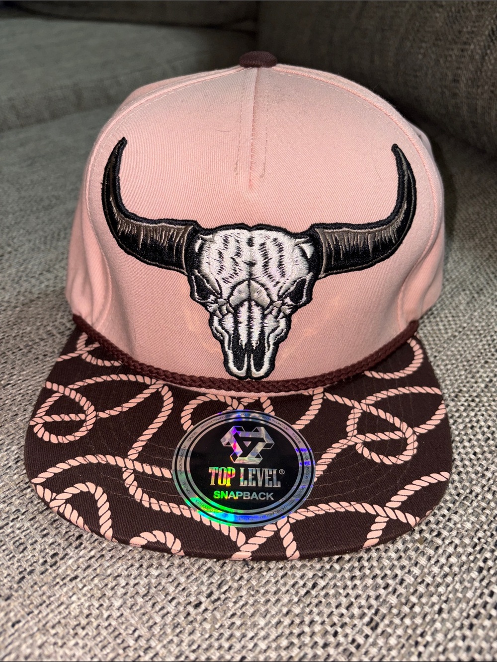 RODEO TOP LEVEL SNAPBACK HAT CAP WESTERN BULL, HORSE, NEW WITH TAGS